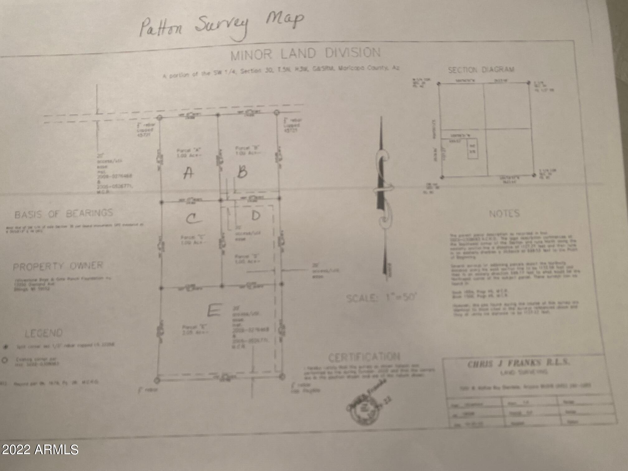 258-xx West Patton Road, Unit KNOWN AS PARCEL E Wittmann, AZ 85361 - Photo 1 of 15