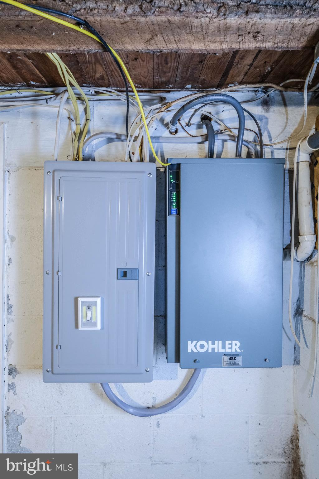 83 Hostler Road Harpers Ferry, WV 25425 - Photo 47 of 49 updated electrical panel box and generator panel b