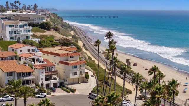 front view of a building with a yard