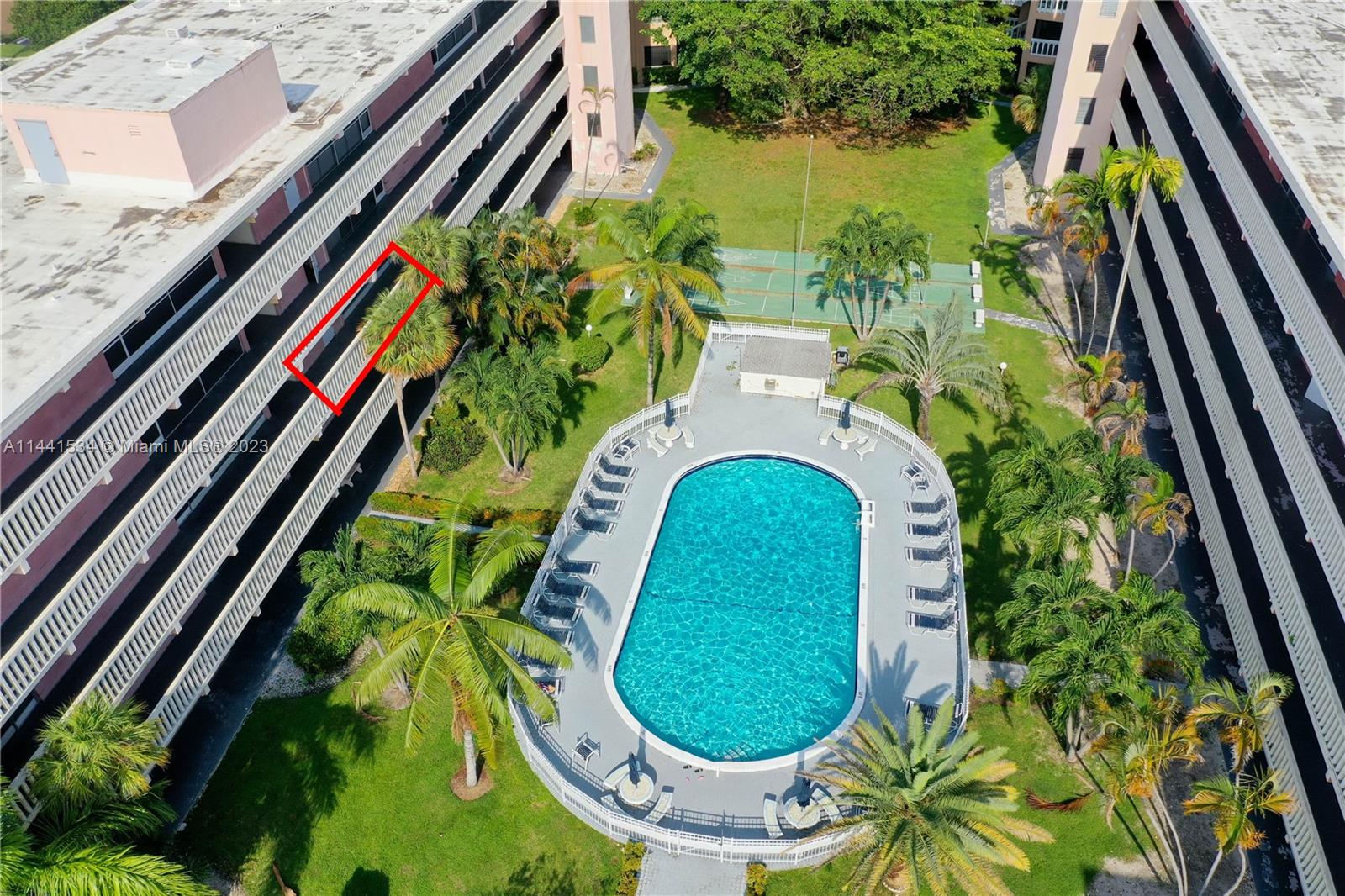 200 Northeast 12th Avenue, Unit 5B Hallandale Beach, FL 33009 - Photo 24 of 26 a view of an outdoor space