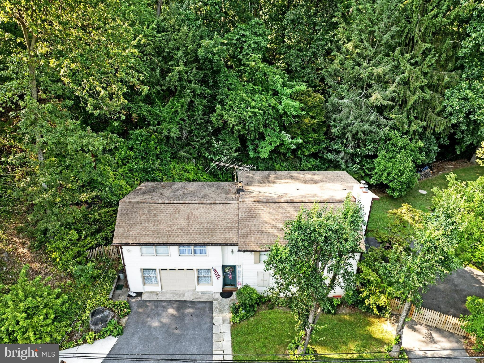 606 Freeland Road Freeland, MD 21053 - Photo 15 of 50 an aerial view of a house with a yard and large tree