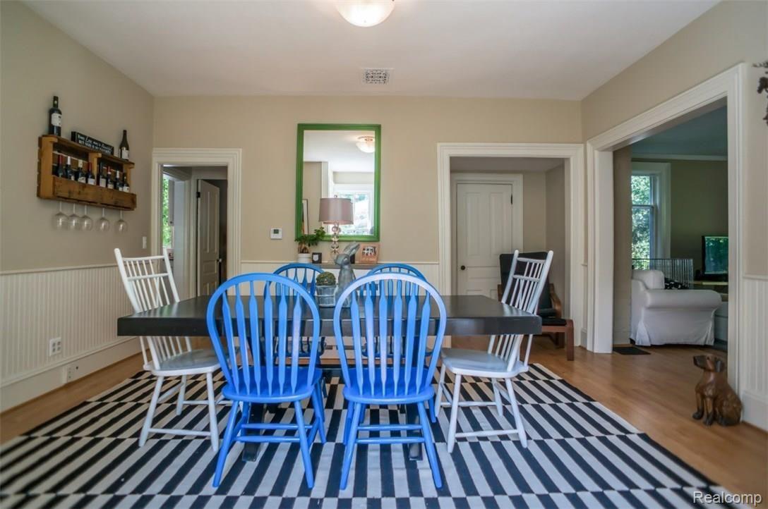 722 North State Street Howell, MI 48843 - Photo 9 of 27 Dining room also has hardwood flooring