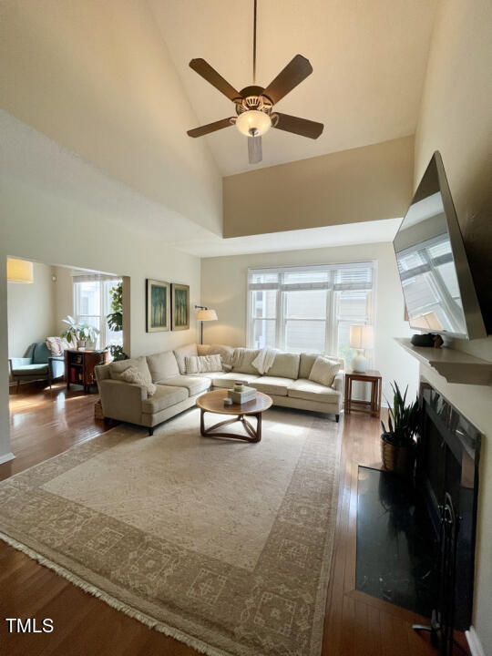 107 Legacy Lane Durham, NC 27713 - Photo 4 of 23 a living room with furniture and a large window