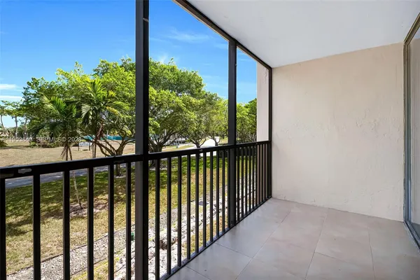 a view of a porch