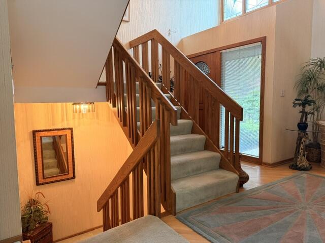 235 Elm Grove Road, Unit A Brookfield, WI 53005 - Photo 29 of 41 Wide Staircase