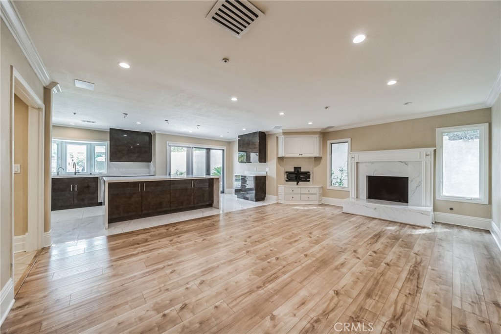 1432 Rutherford Drive Pasadena, CA 91103 - Photo 21 of 33 a view of kitchen with cabinets and wooden floor