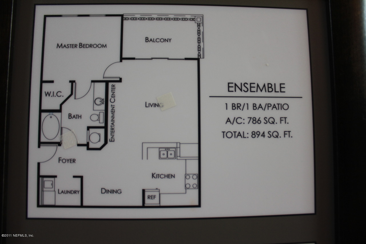 8550 Touchton Road, Unit 226 Jacksonville, FL 32216 - Photo 25 of 25 Floor plan