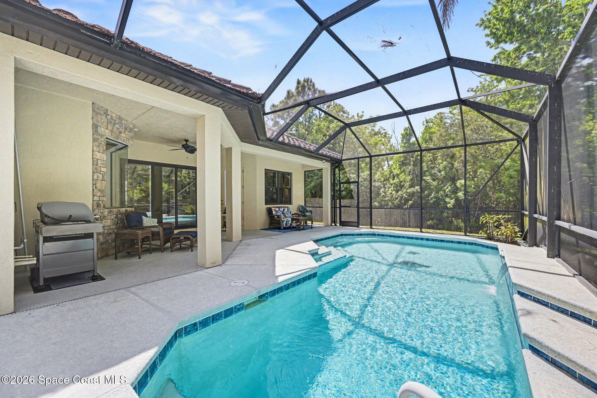 1360 Mahaney Place Melbourne, FL 32940 - Photo 23 of 45 Sparkling Pool