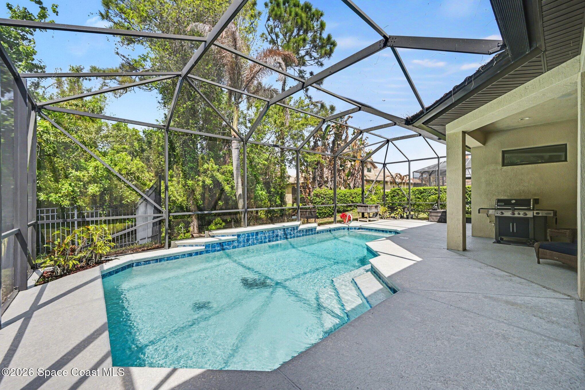 1360 Mahaney Place Melbourne, FL 32940 - Photo 24 of 45 Sparkling Pool