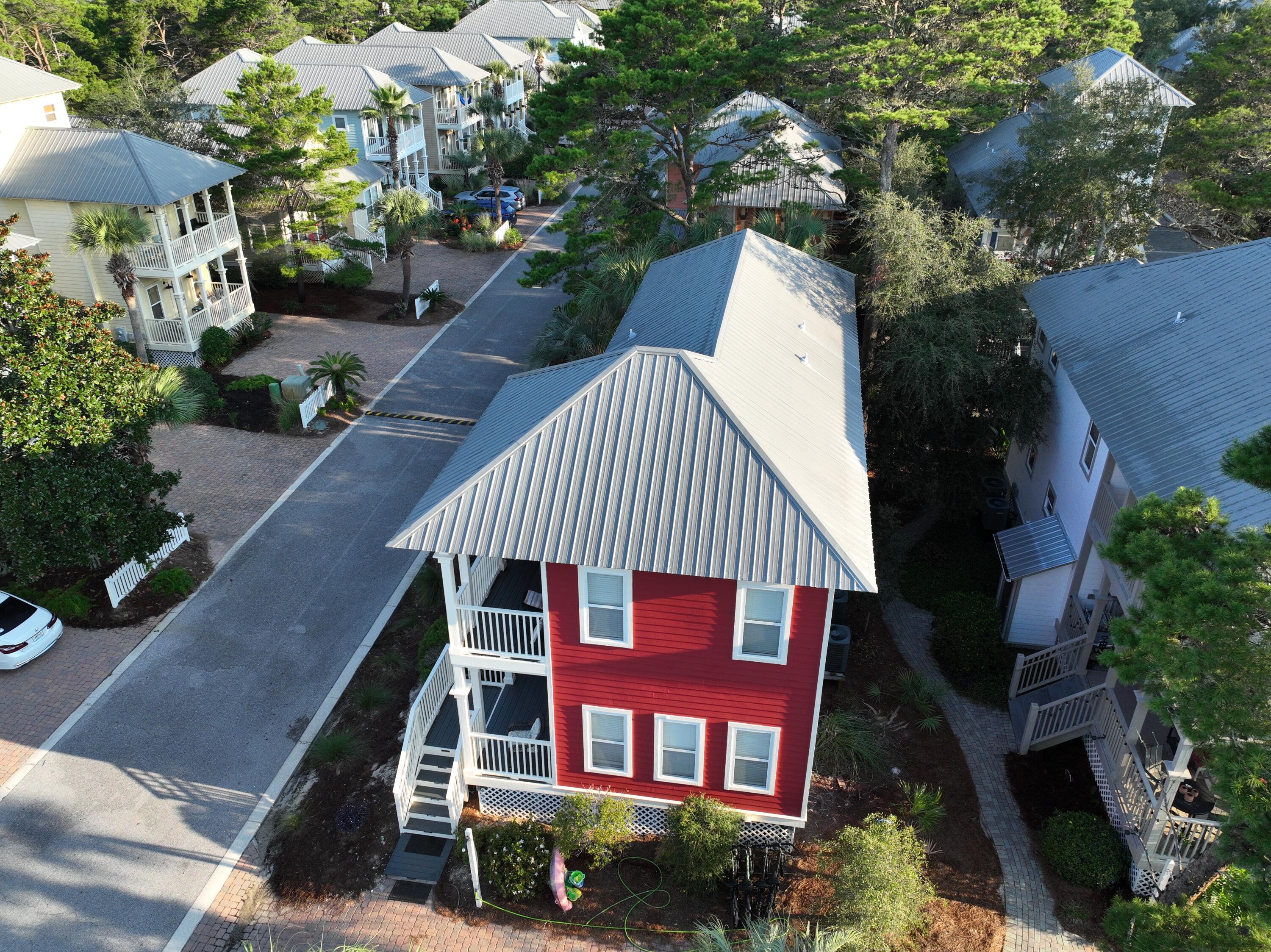 471 Hidden Lake Way Santa Rosa Beach, FL 32459 - Photo 3 of 40 Front Aerial View