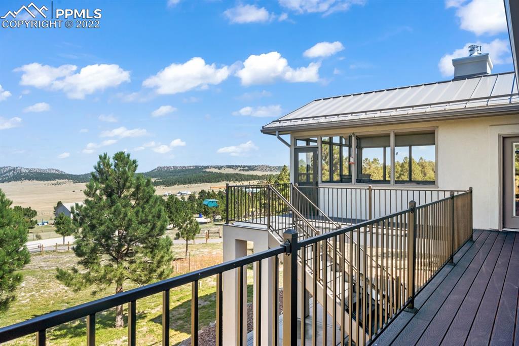 20765 Warriors Path Drive Peyton, CO 80831 - Photo 24 of 50 a view of a balcony