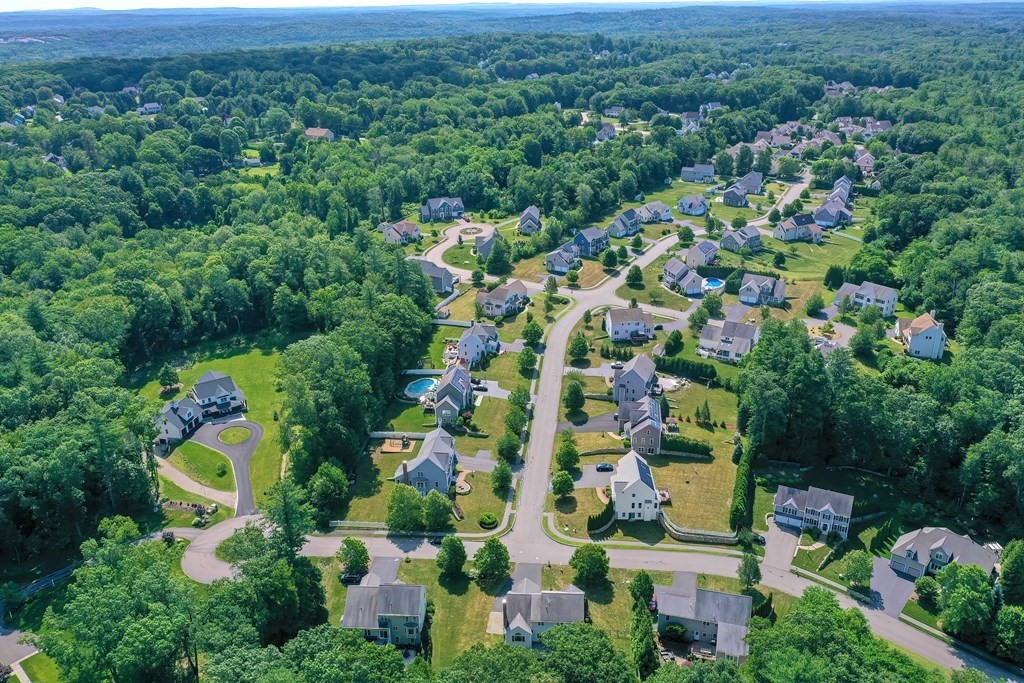 28 Brogden Road Ashland, MA 01721 - Photo 39 of 39 an aerial view of residential house with outdoor space and trees all around