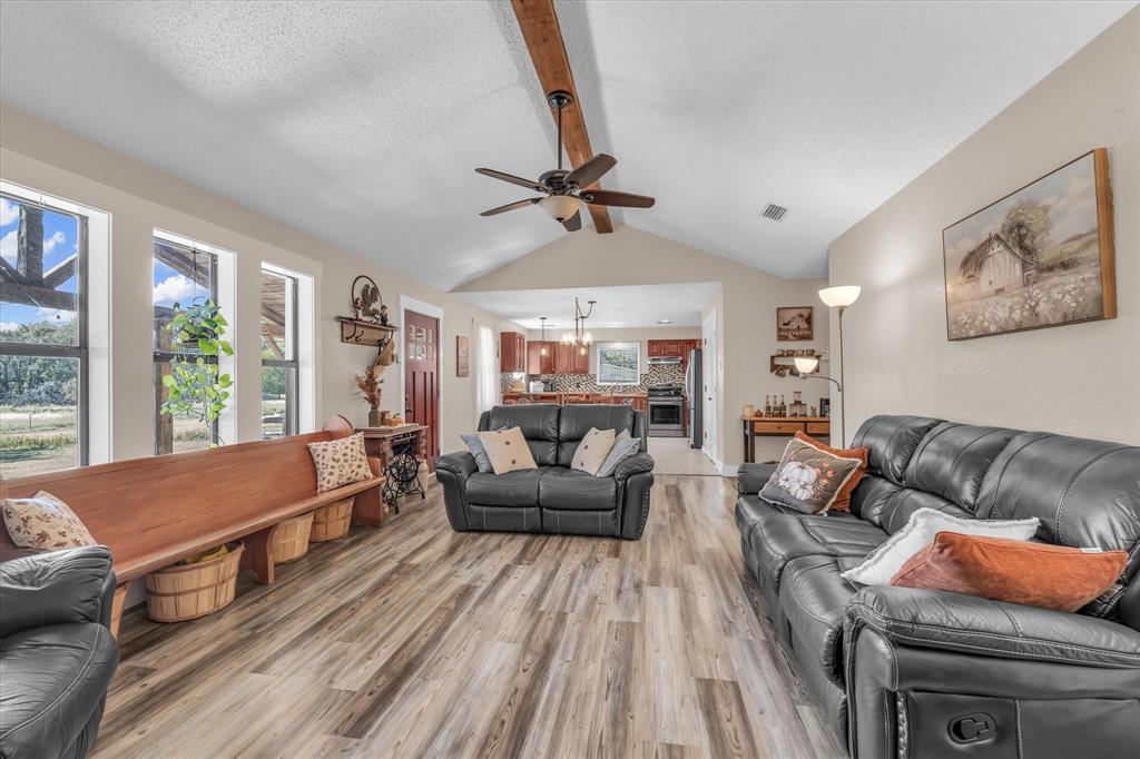 1745 Meixner Road Waco, TX 76705 - Photo 5 of 40 a living room with furniture and a large window