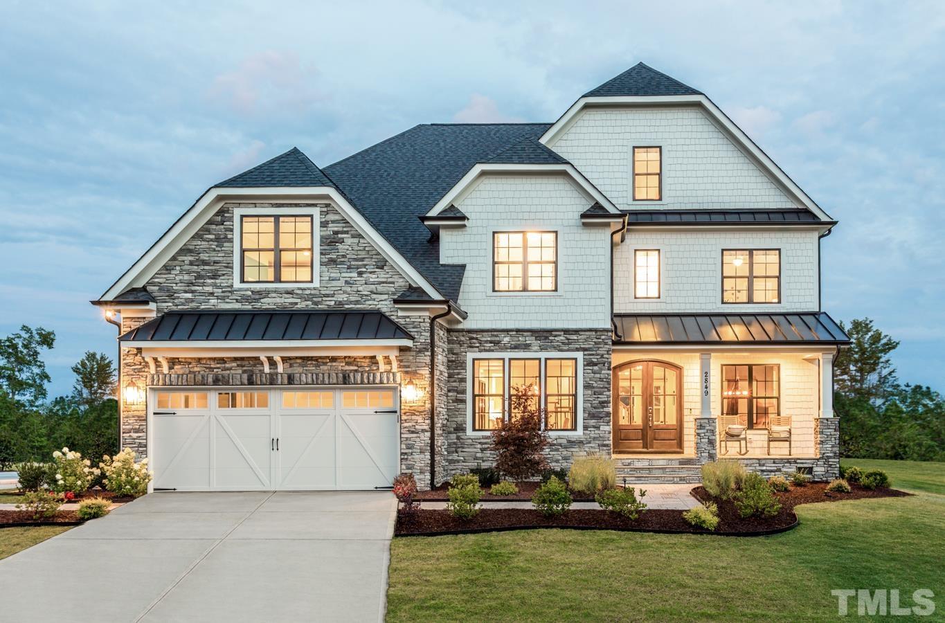 2849 Spring Shade Road Apex, NC 27523 - Photo 1 of 39 Garage door style will vary