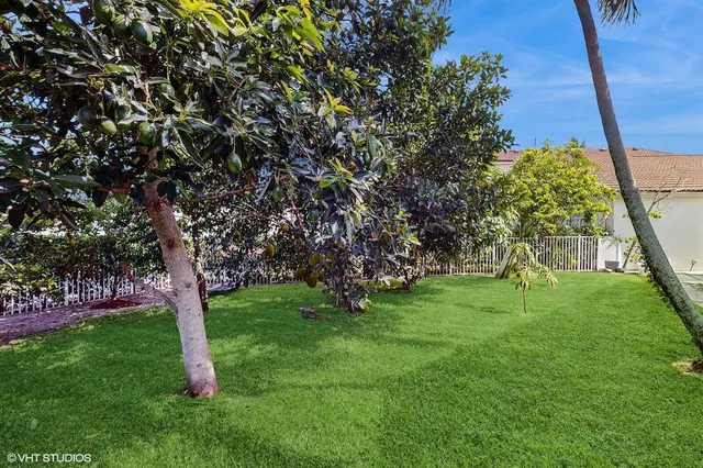 a view of an outdoor space with a lake view