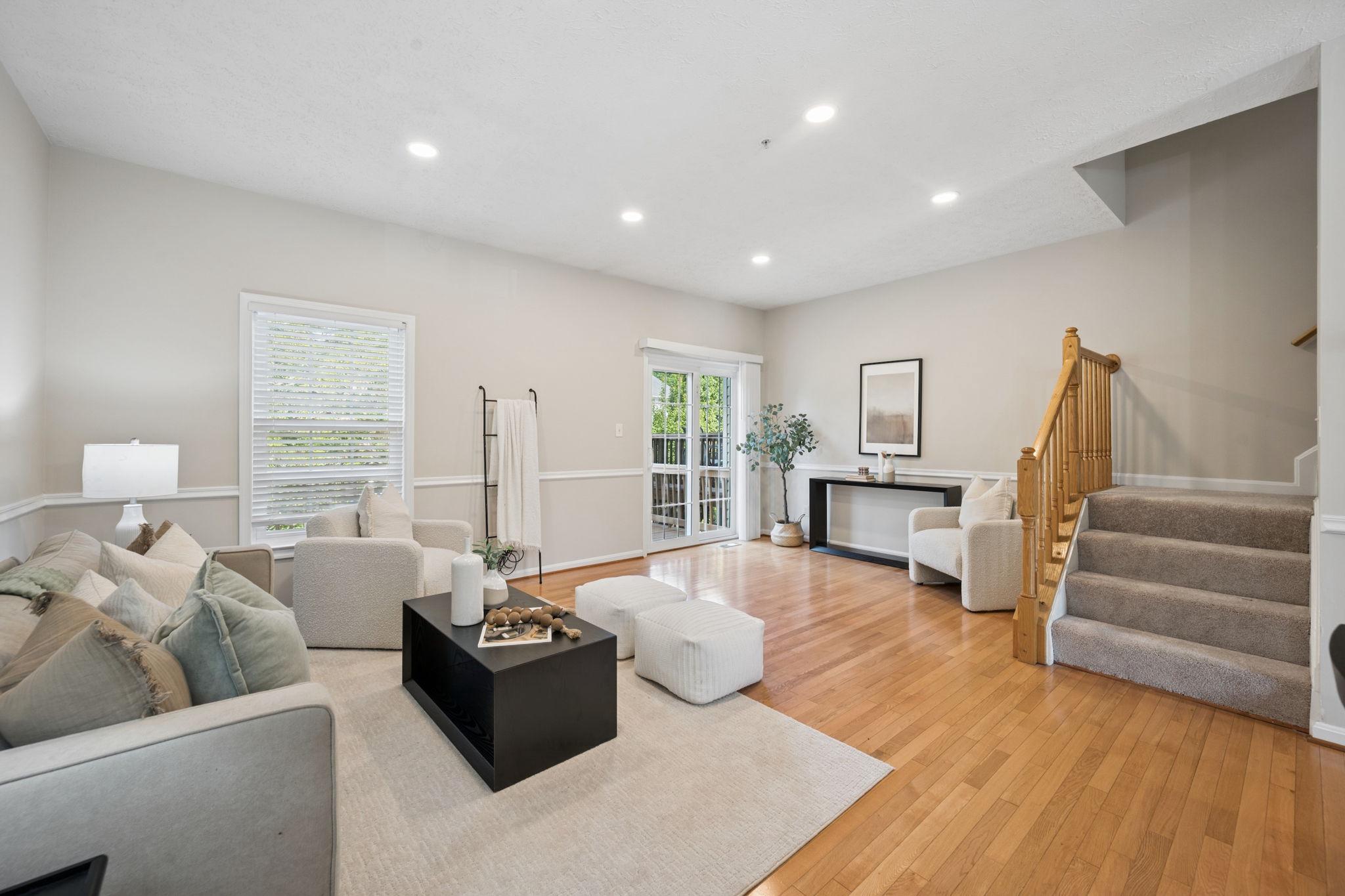 11952 White Heather Road Cockeysville, MD 21030 - Photo 14 of 36 Living area opens to deck