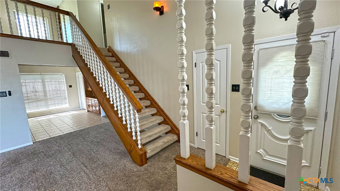 1500 Halbert Street Killeen, TX 76541 - Photo 32 of 36 a view of an entryway with staircase