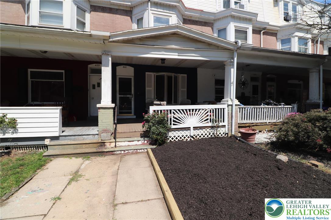 441 Franklin Avenue Palmerton, PA 18071 - Photo 25 of 31 a front view of a house with a garden