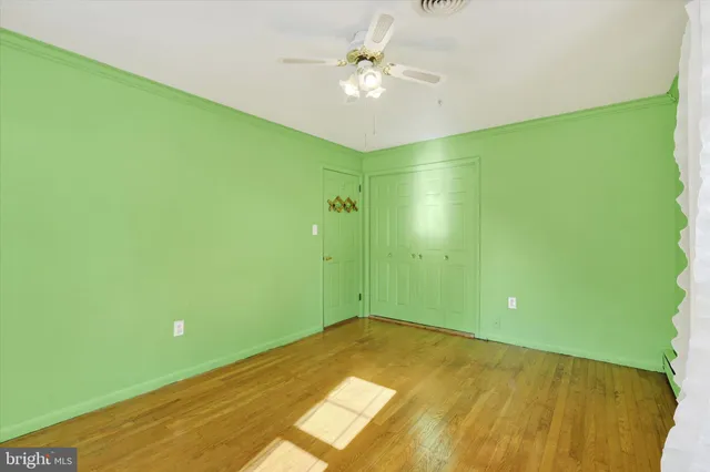a view of a big room with carpet