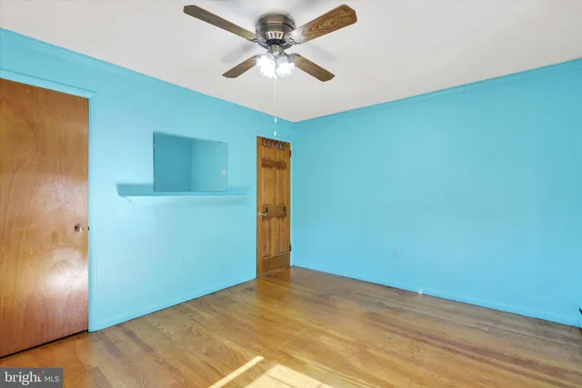 wooden floor in an empty room