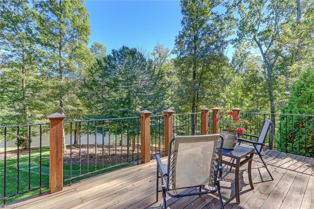 5260 Bunch Road Summerfield, NC 27358 - Photo 3 of 30 One of many beautiful views that take in the beautifully landscaped grounds and private 3 acre pond. The Pond has been stocked with Bass.