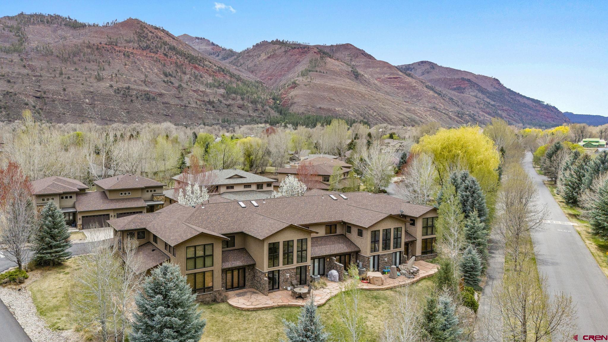 95 Turnberry Drive Durango, CO 81301 - Photo 31 of 36 a view of a swimming pool with a mountain