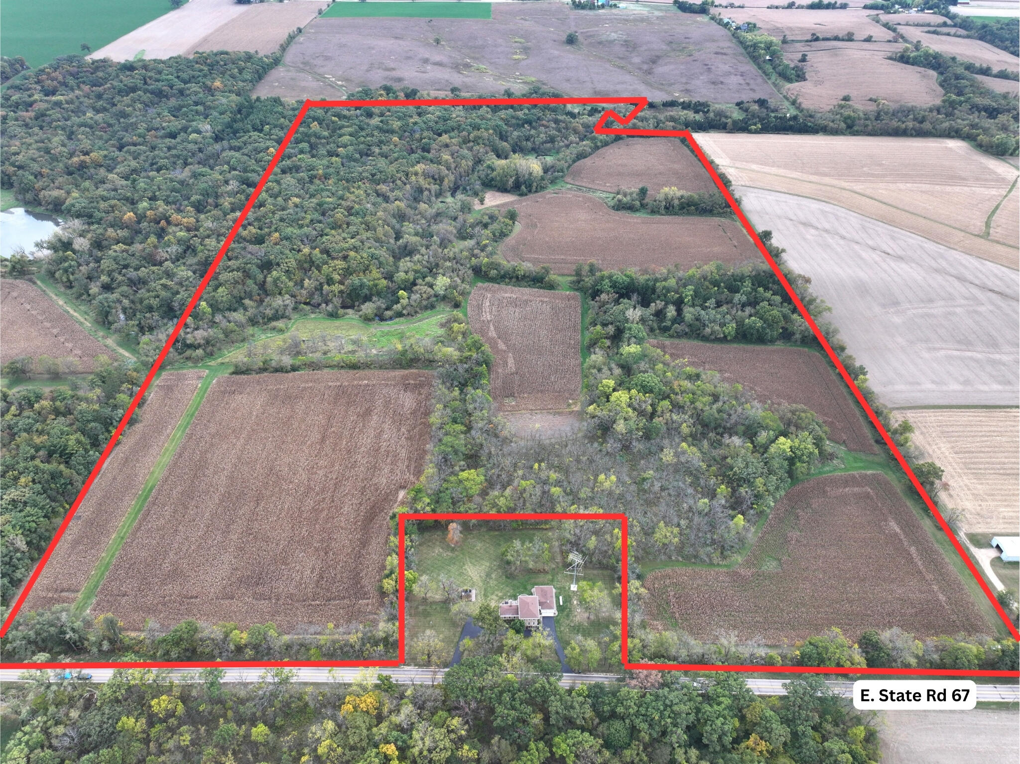 67 East Turtle Wi 53525 Clinton, WI 53525 - Photo 1 of 1 Drone 1