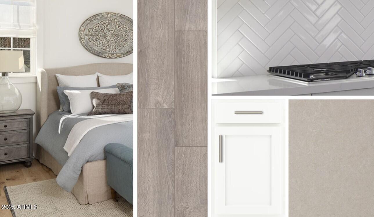 2586 Rustler Road San Tan Valley, AZ 85140 - Photo 11 of 12 a bedroom with a bed and a painting on the wall