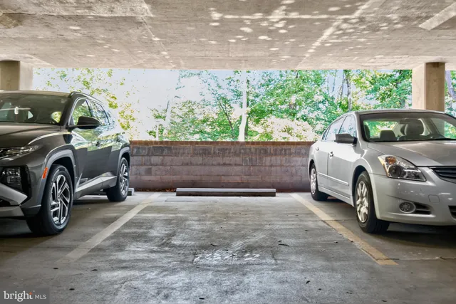a view of car parked in parking area