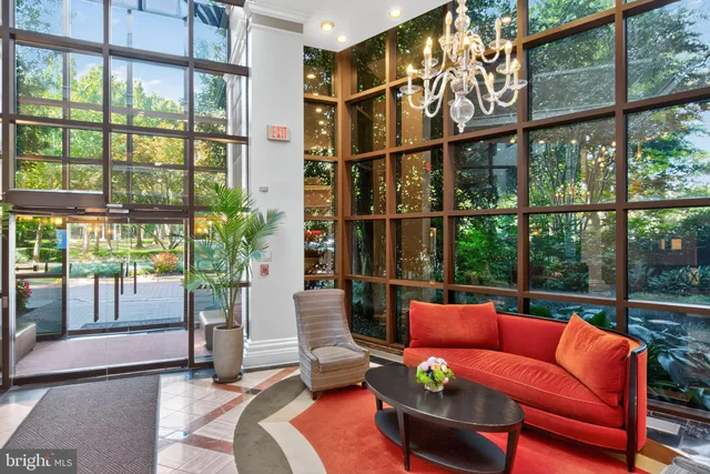 a outdoor living space with furniture