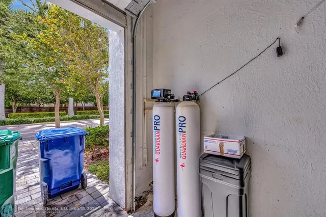 a picture of a door in a room