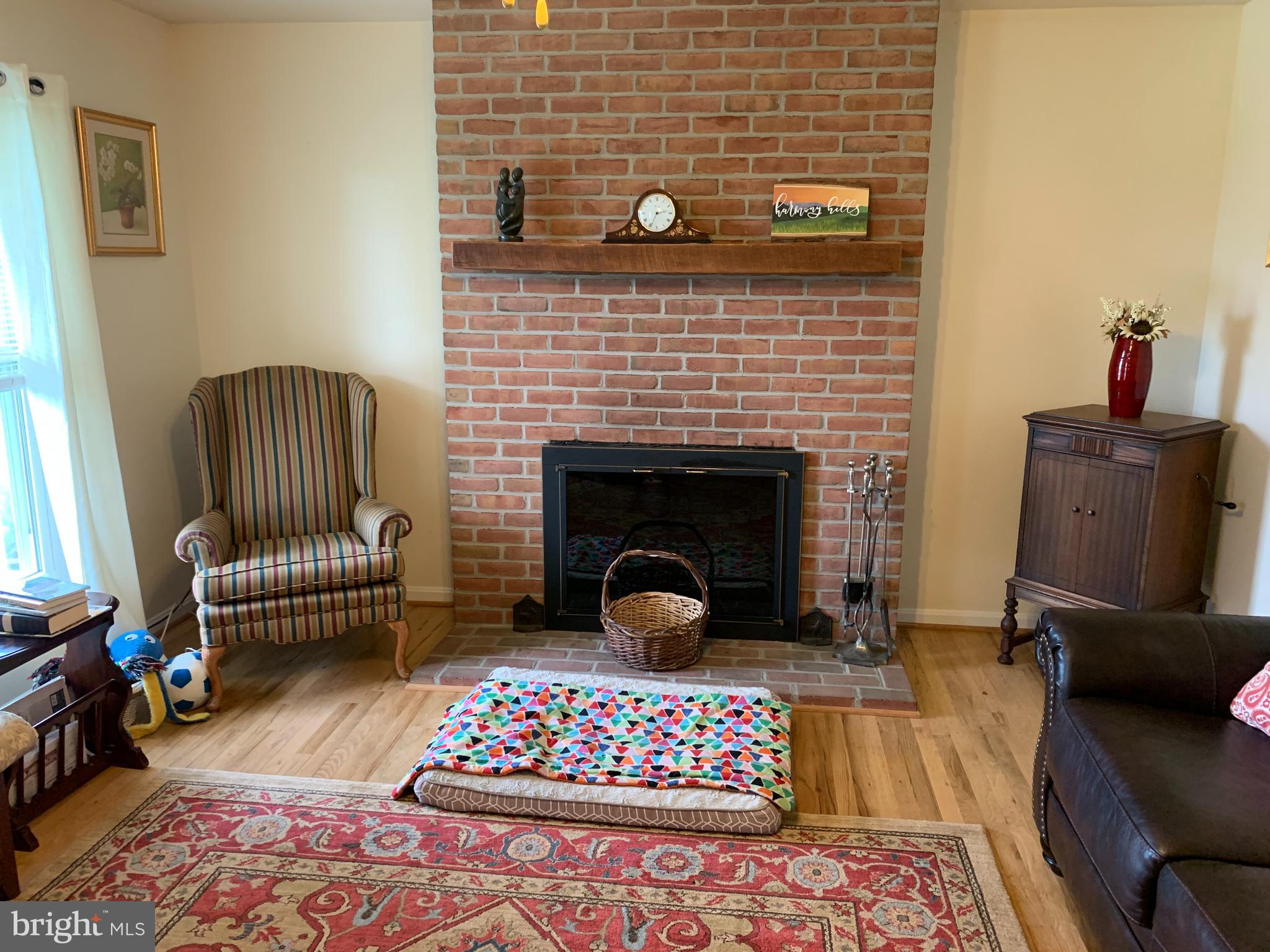 20260 Shelburne Glebe Road Purcellville, VA 20132 - Photo 5 of 14 Family Room with wood burning fireplace