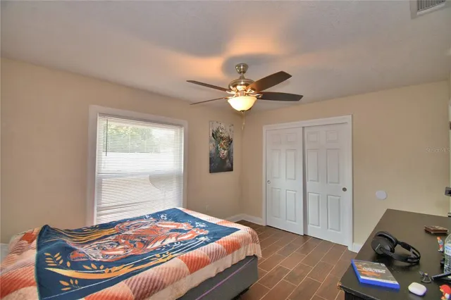 a view of a walk in closet