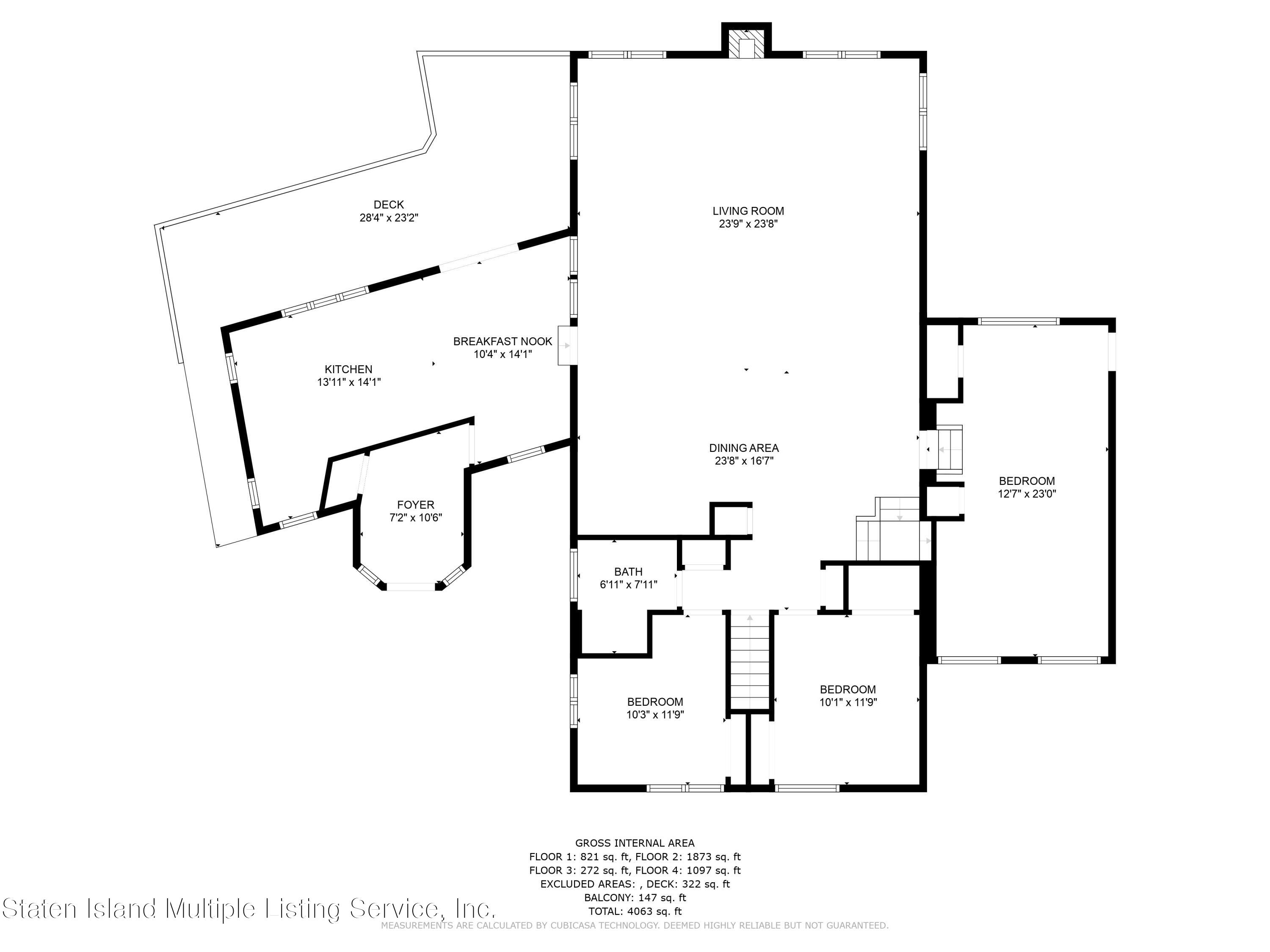 50 Wards Point Avenue Staten Island, NY 10307 - Photo 49 of 52 LEVEL 2 FLOORPLAN