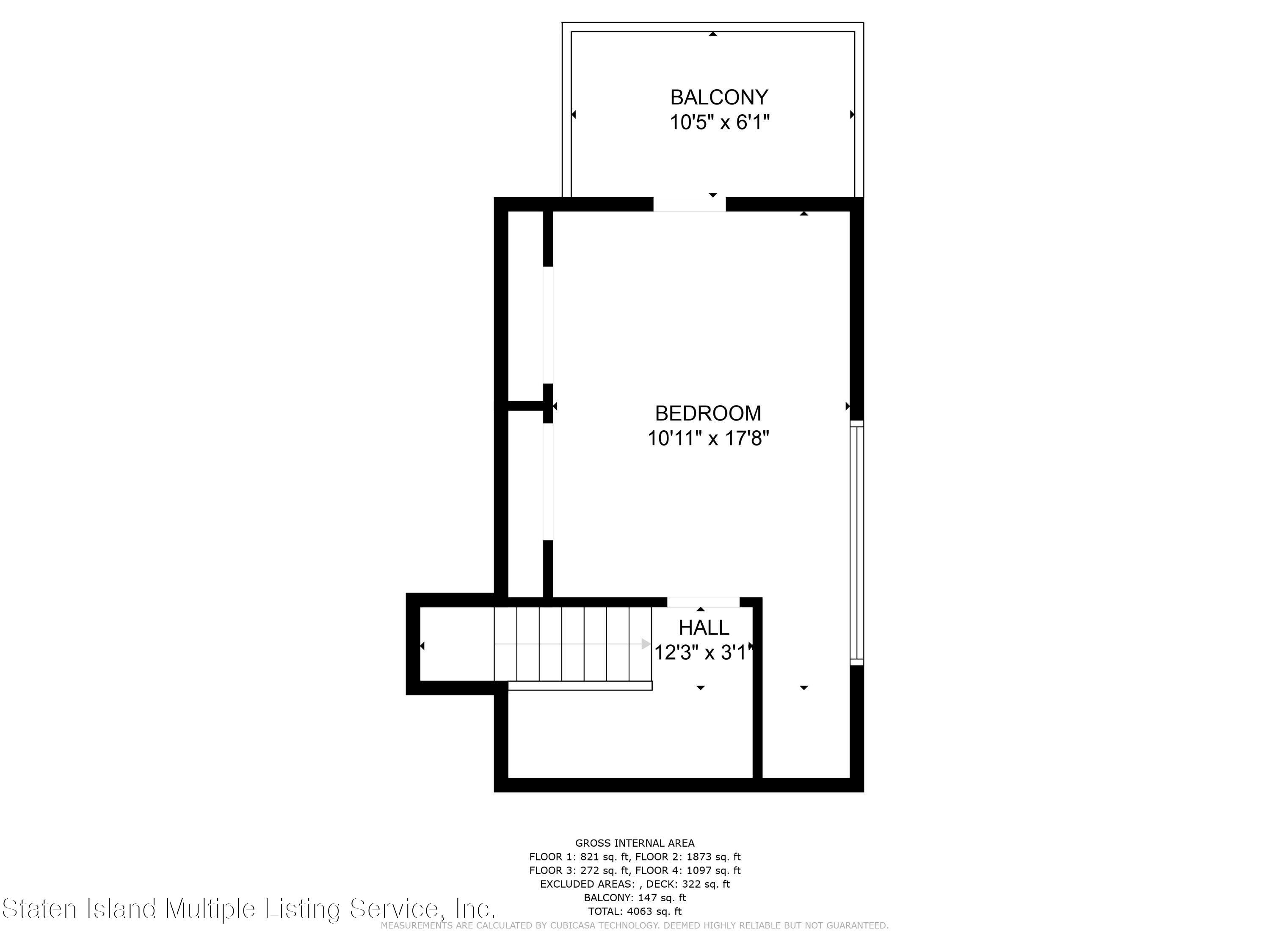 50 Wards Point Avenue Staten Island, NY 10307 - Photo 50 of 52 LEVEL 2 FLOOR PLAN