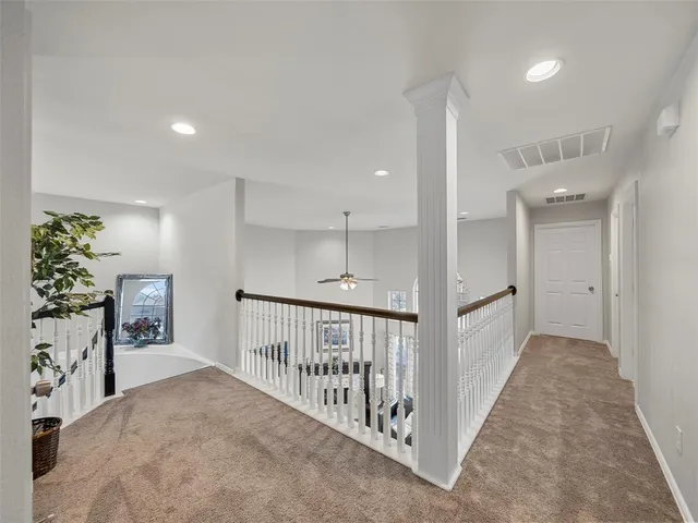 a bedroom with a bed and a closet