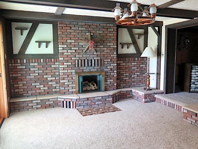 2453 Ridge Road McKeesport, PA 15135 - Photo 15 of 19 Another view of the fireplace and stunning focal point of the room.