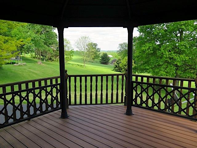 2453 Ridge Road McKeesport, PA 15135 - Photo 7 of 19 This is the gazebo and the view that awaits you. So nice to have extra outdoor living space.