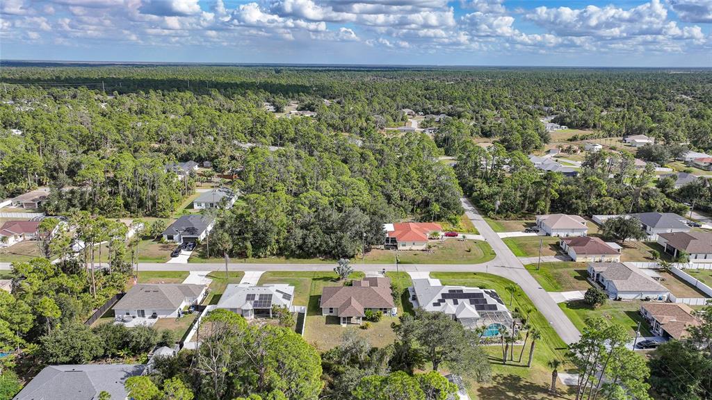 1291 Impala Street North Port, FL 34288 - Photo 41 of 44 an aerial view of residential house with outdoor space