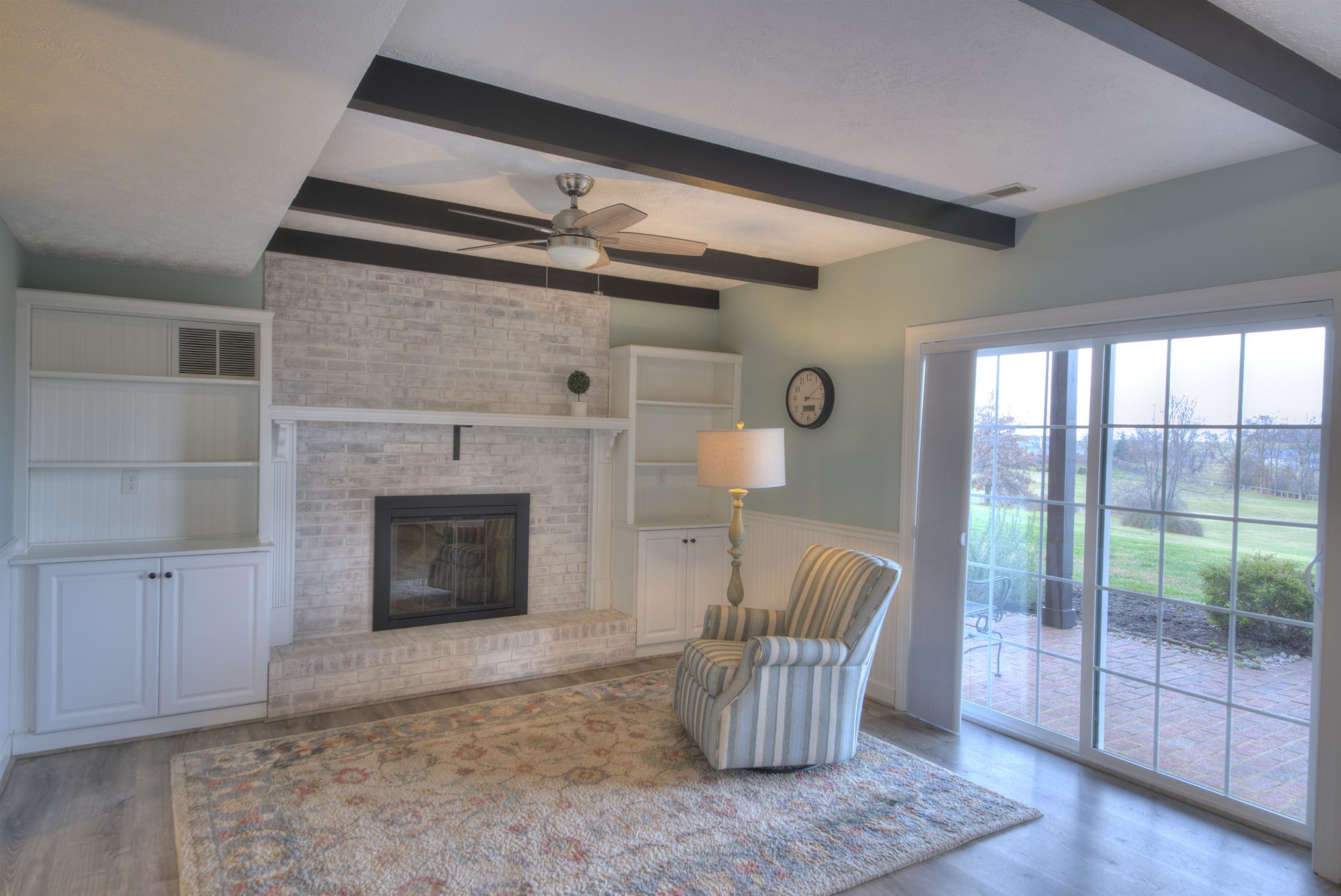 152 Huntington Place Waynesboro, VA 22980 - Photo 17 of 73 a living room with furniture a window and a fireplace