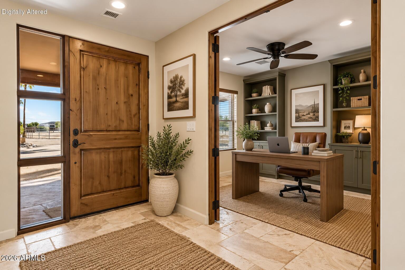 1440 West Irvine Road Phoenix, AZ 85086 - Photo 6 of 57 Foyer & Office Staged