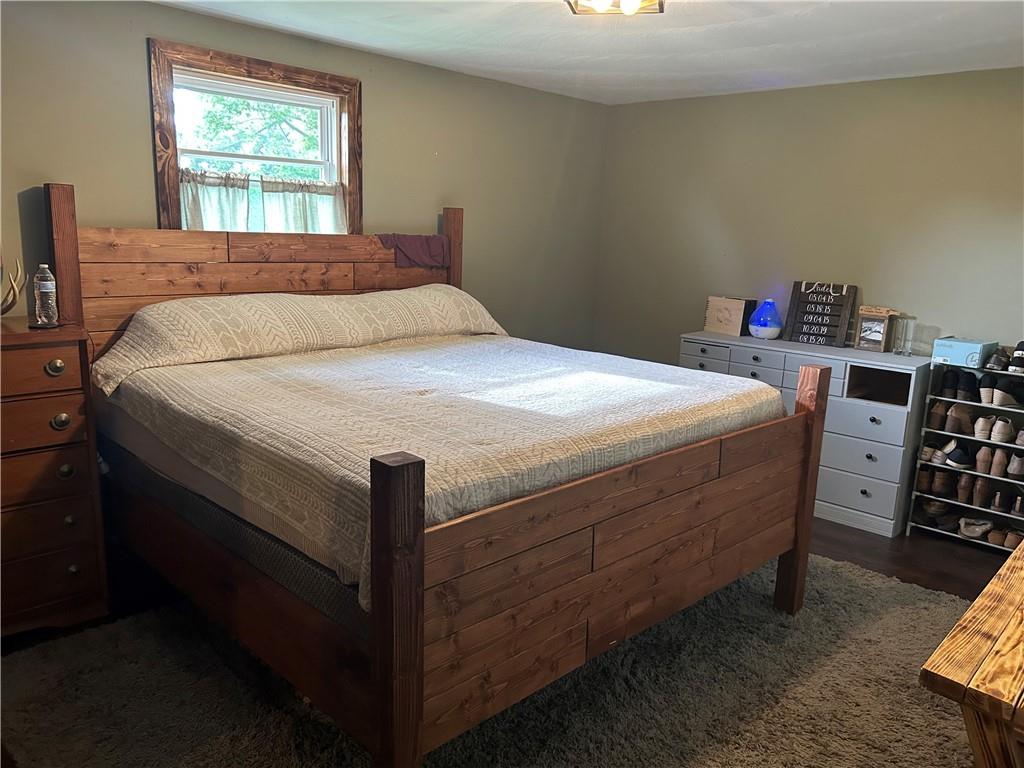 114 Howes Run Road Sarver, PA 16055 - Photo 28 of 33 a bedroom with a bed and a window