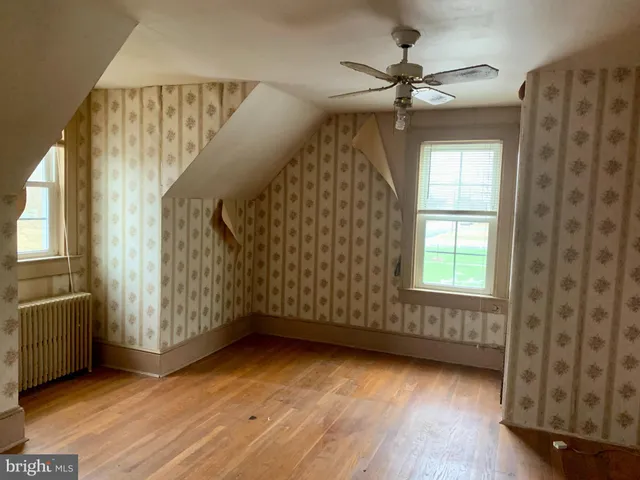 wooden floor in an empty room