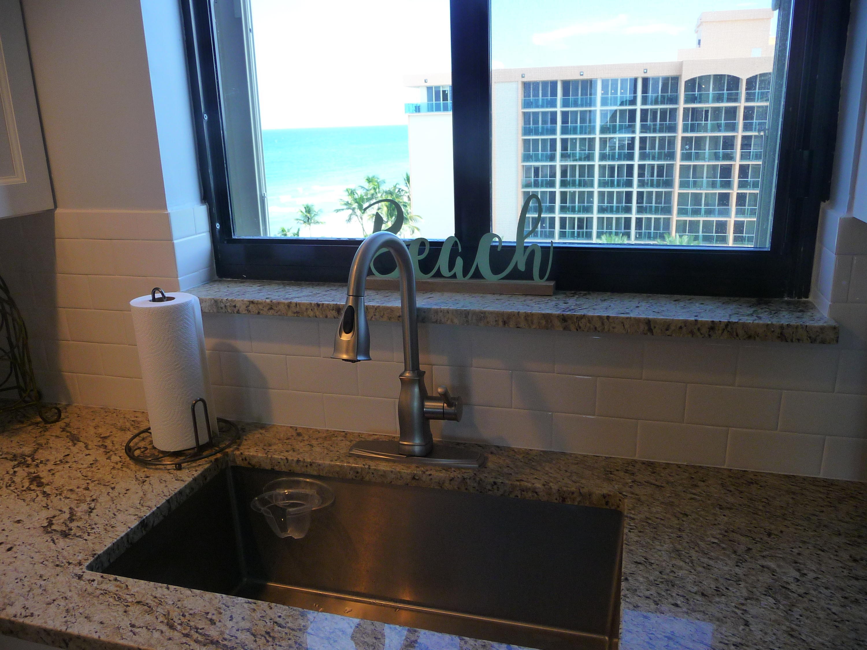 100 Ocean Trail Way, Unit 801 Jupiter, FL 33477 - Photo 15 of 45 FARMHOUSE SINK W/OCEAN VIEW!