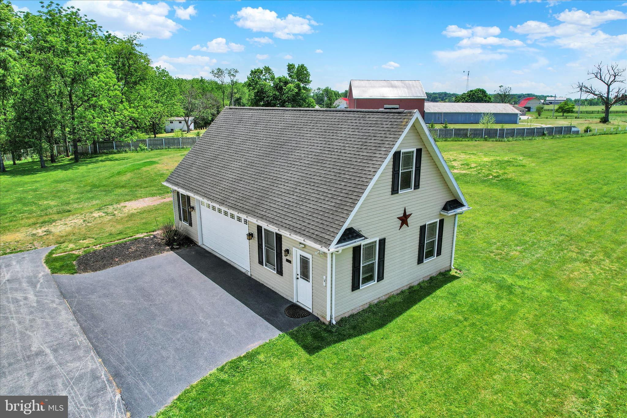 1210 White Church Road Gettysburg, PA 17325 - Photo 53 of 56 a aerial view of a house with a yard