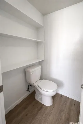 a bathroom with a toilet