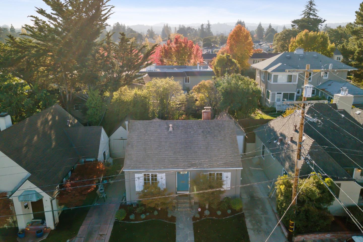 414 Williams Place San Mateo, CA 94401 - Photo 26 of 32 a aerial view of a house