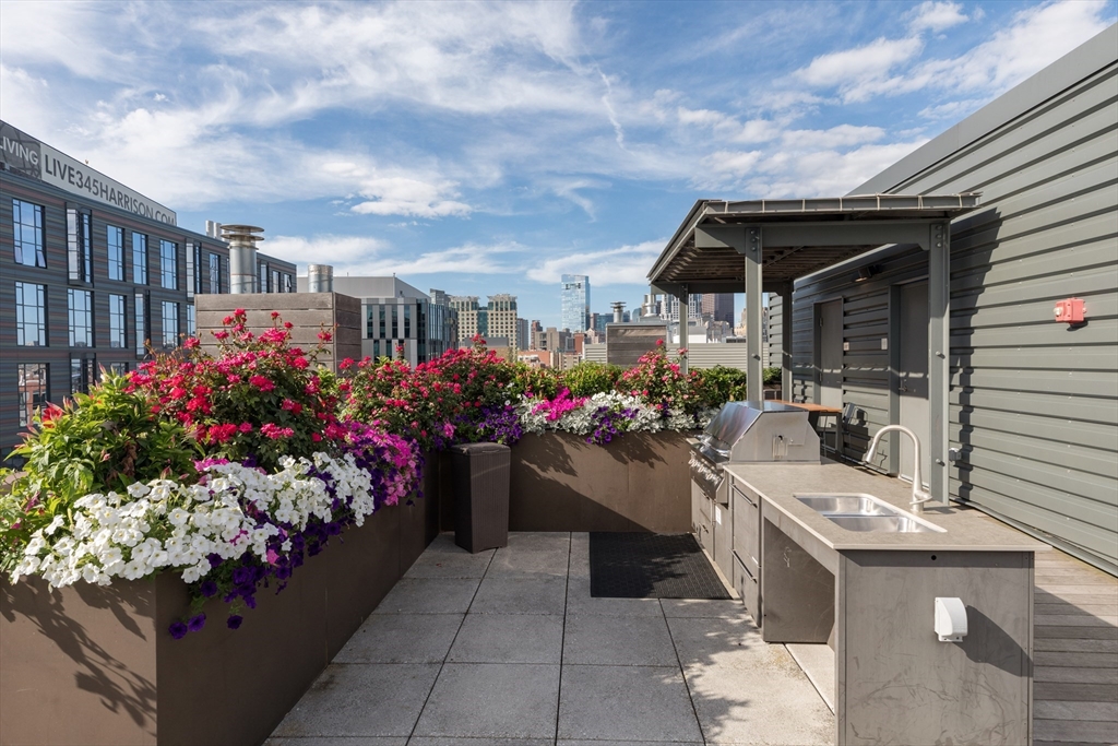 32 Traveler Street, Unit PH8 Boston, MA 02118 - Photo 33 of 38 a view of a patio with chair and tables