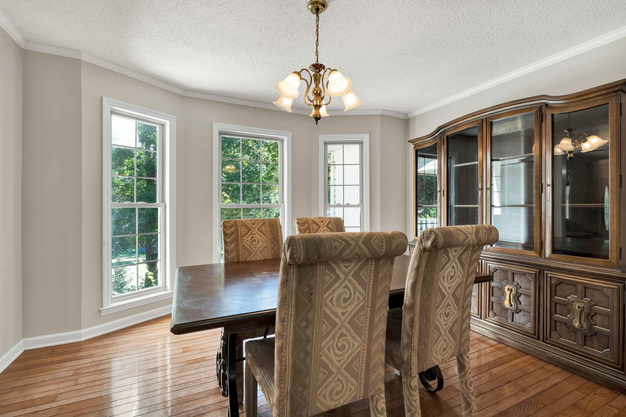 1582 Eads Bluff Road Northwest Georgetown, TN 37336 - Photo 13 of 57 a view of a dining room with furniture window and wooden floor