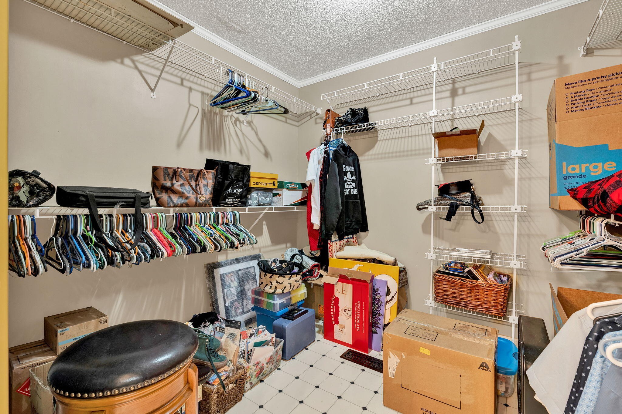 1582 Eads Bluff Road Northwest Georgetown, TN 37336 - Photo 22 of 57 a view of walk in closet with clothes and shoes